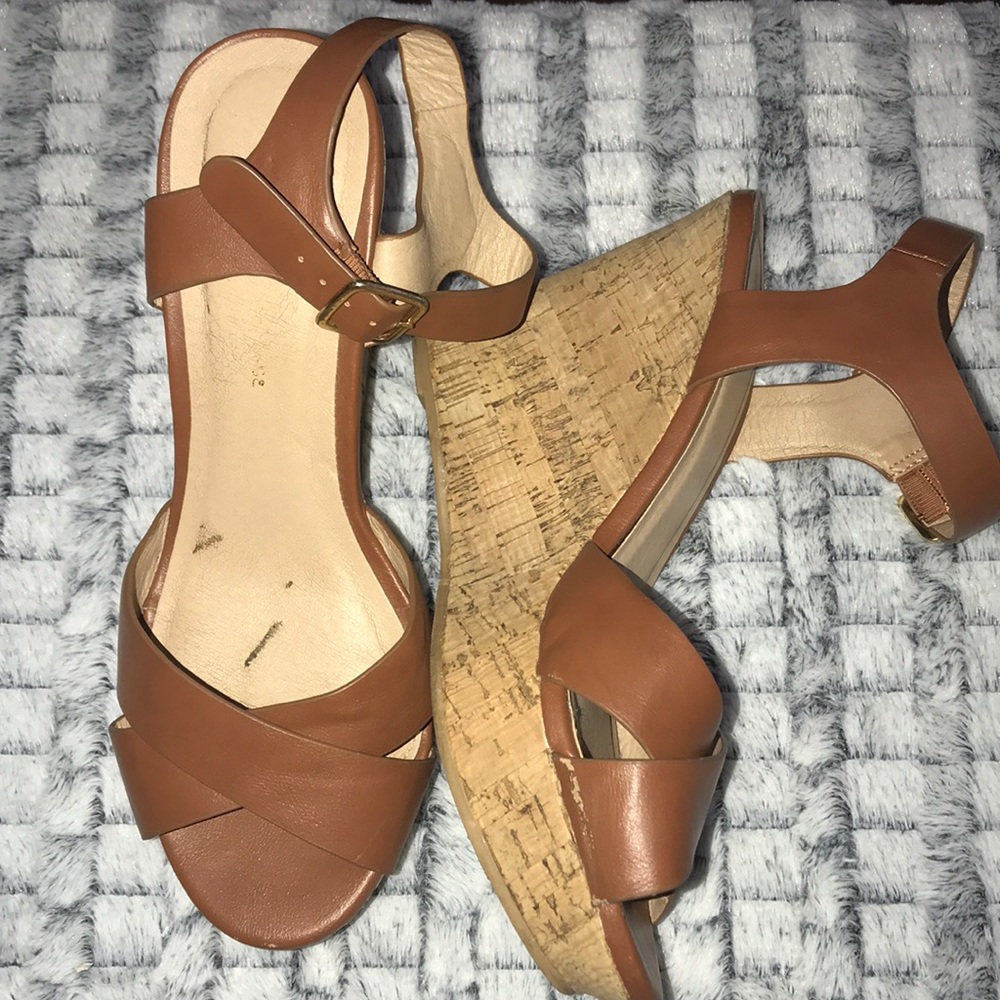 Tan wedges